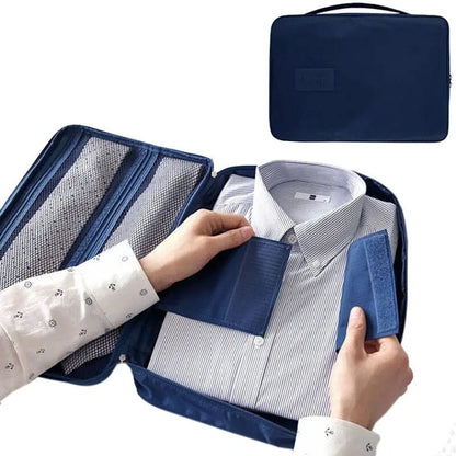 Housse de Chemises avec Rangement Cravates Voyage Paisible