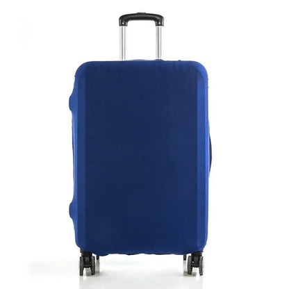 Housse de Valise Bleu Marine Voyage Paisible