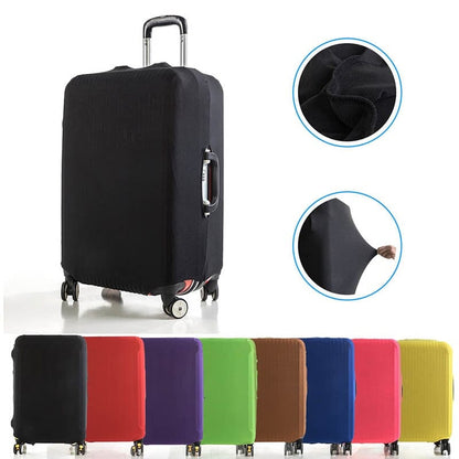 Housse de Valise Marron Voyage Paisible