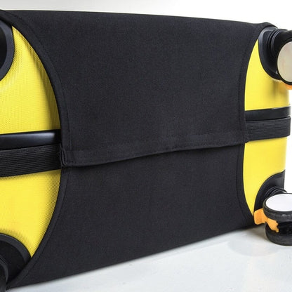 Housse de Valise Noire Voyage Paisible