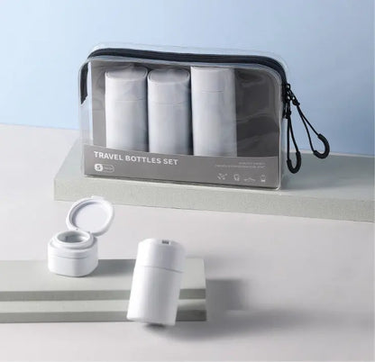 Kit de Voyage Hygiène (5 Flacons) Voyage Paisible