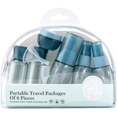 Kit de Voyage Avion (6 Flacons) Voyage Paisible