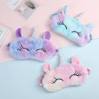 Masque de Sommeil Licorne Voyage Paisible