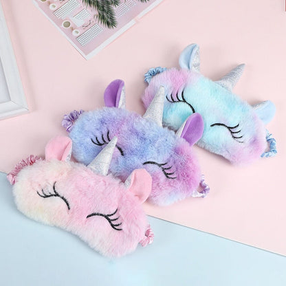 Masque de Sommeil Licorne Voyage Paisible