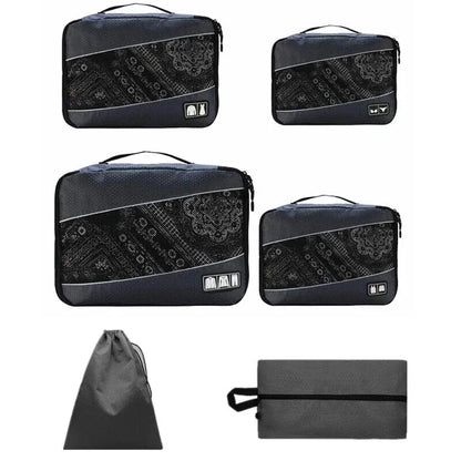 Organisateurs de Bagage Lot de 6 Pochettes Voyage Paisible