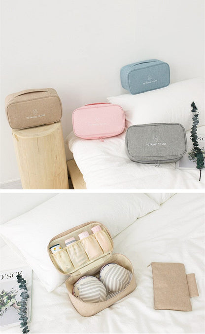 Pochette sous-vêtements de voyage Voyage Paisible