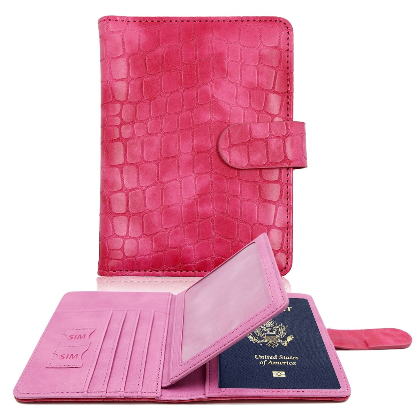 Portefeuille Passeport Femme