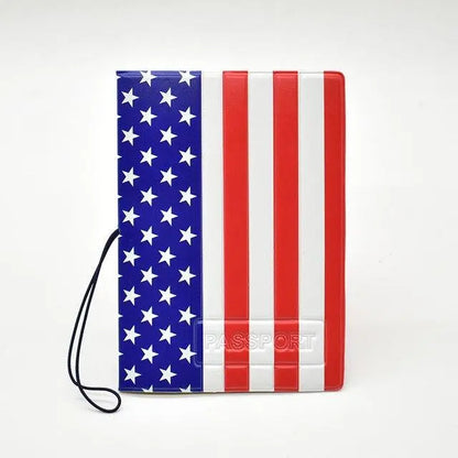 Protège-Passeport Drapeau des États-Unis Voyage Paisible