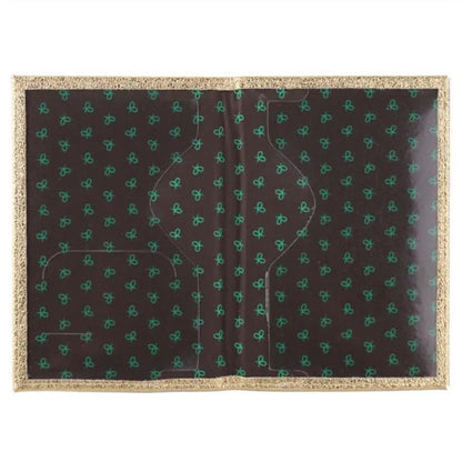 Protège-Passeport Pailleté Voyage Paisible