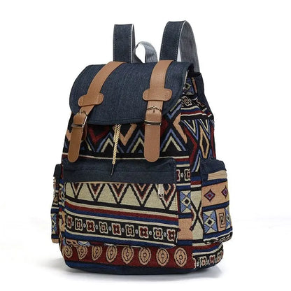 Sac à Dos Motif Aztèque Voyage Paisible