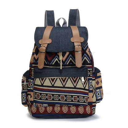 Sac à Dos Motif Aztèque Voyage Paisible