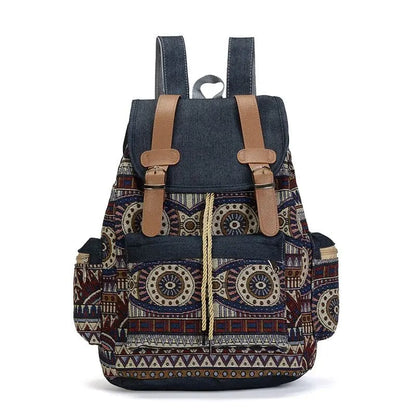 Sac à Dos Motif Aztèque Voyage Paisible