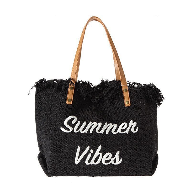 Sac de Plage Femme Tote Bag Summer Vibes