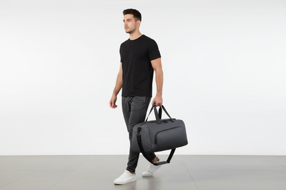 Sac de voyage compartiment chaussures - Portabilité