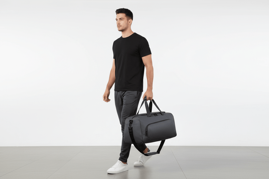 Sac de voyage compartiment chaussures - Portabilité