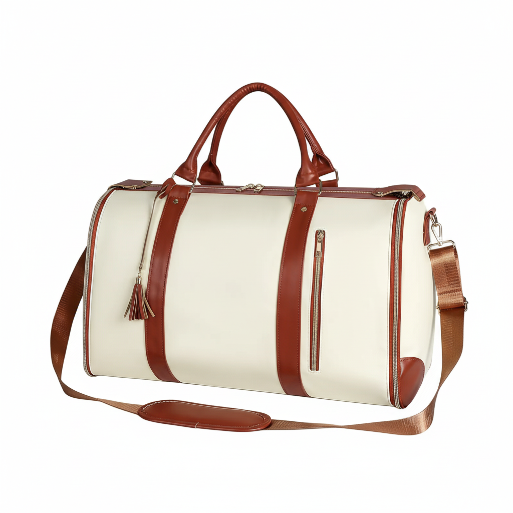 Sac de voyage femme - Fond blanc