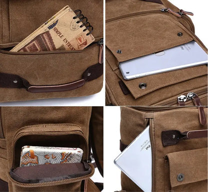 Sac à Dos de Voyage Vintage Voyage Paisible