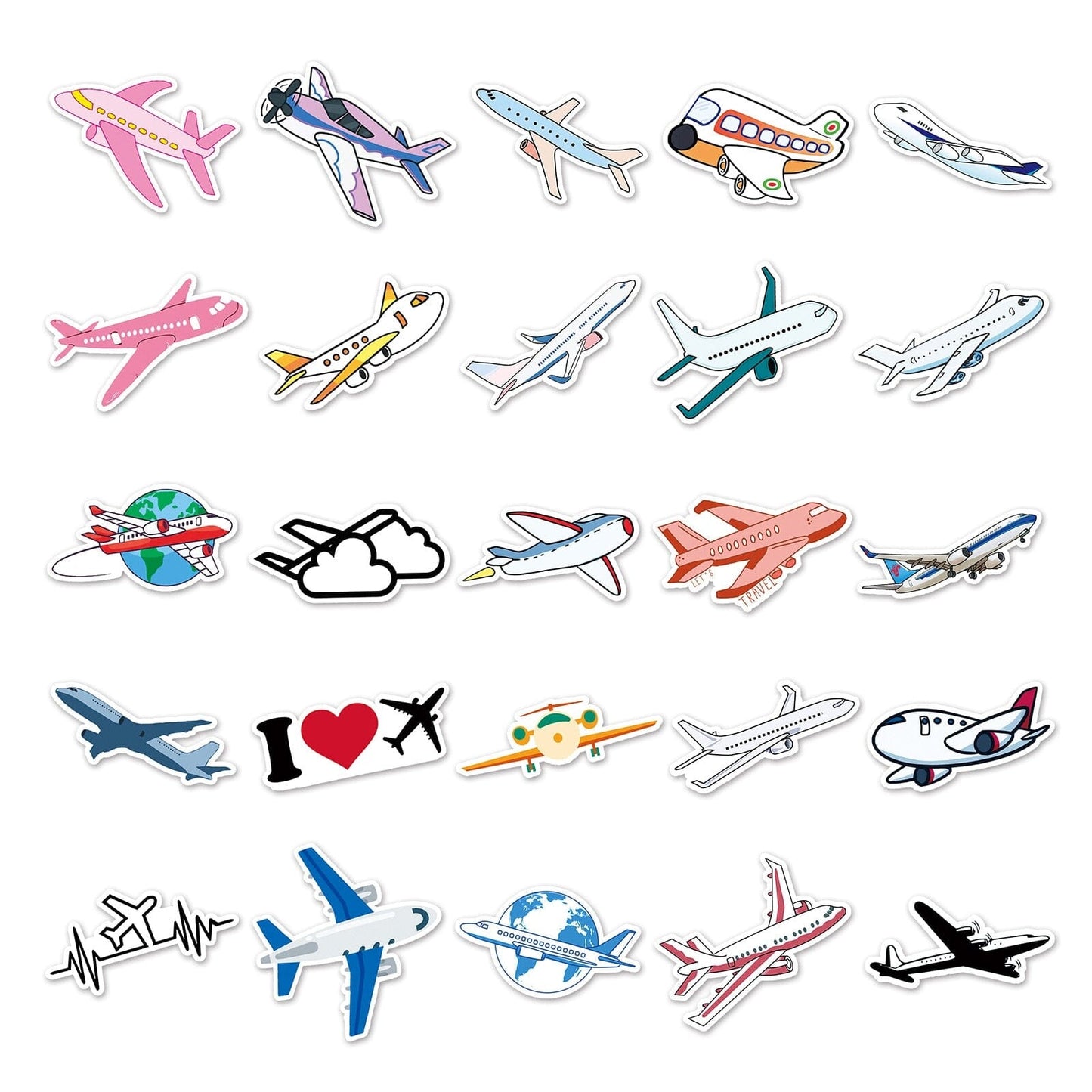 Stickers Valise Avion