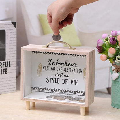 Tirelire de voyage Voyage Paisible