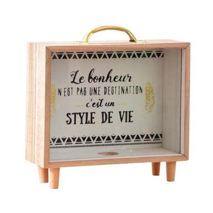 Tirelire de voyage Voyage Paisible