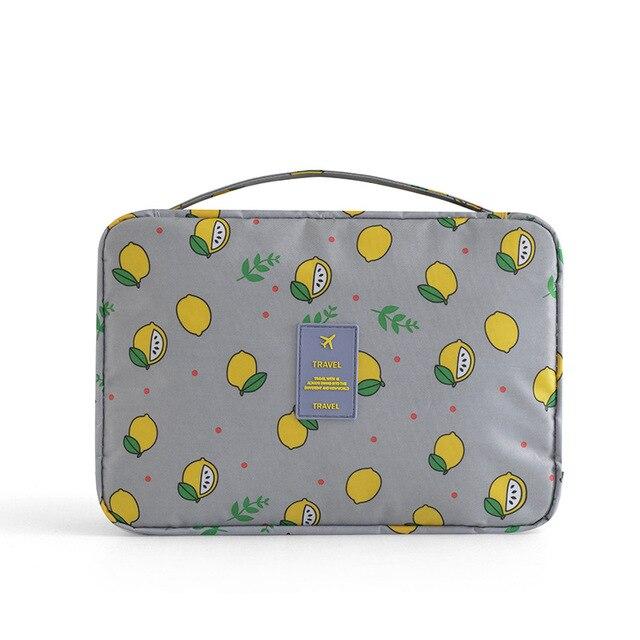 Trousse de Toilette de Voyage Citrons