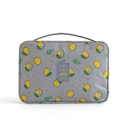 Trousse de Toilette de Voyage Citrons Voyage Paisible