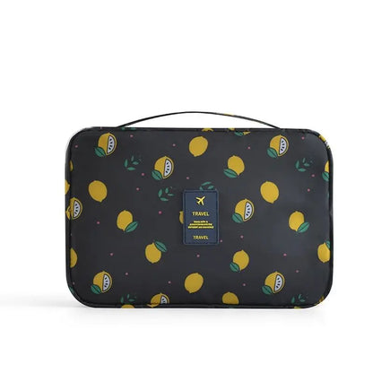 Trousse de Toilette de Voyage Citrons Voyage Paisible