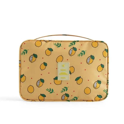 Trousse de Toilette de Voyage Citrons Voyage Paisible