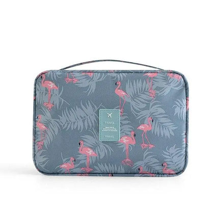Trousse de Toilette Flamant Rose Voyage Paisible
