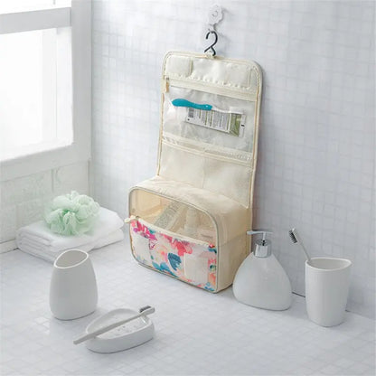 Trousse de Toilette de Voyage Fleurs Voyage Paisible