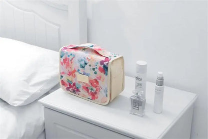 Trousse de Toilette de Voyage Fleurs Voyage Paisible