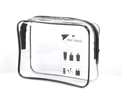 Trousse de Toilette Transparente Voyage Paisible