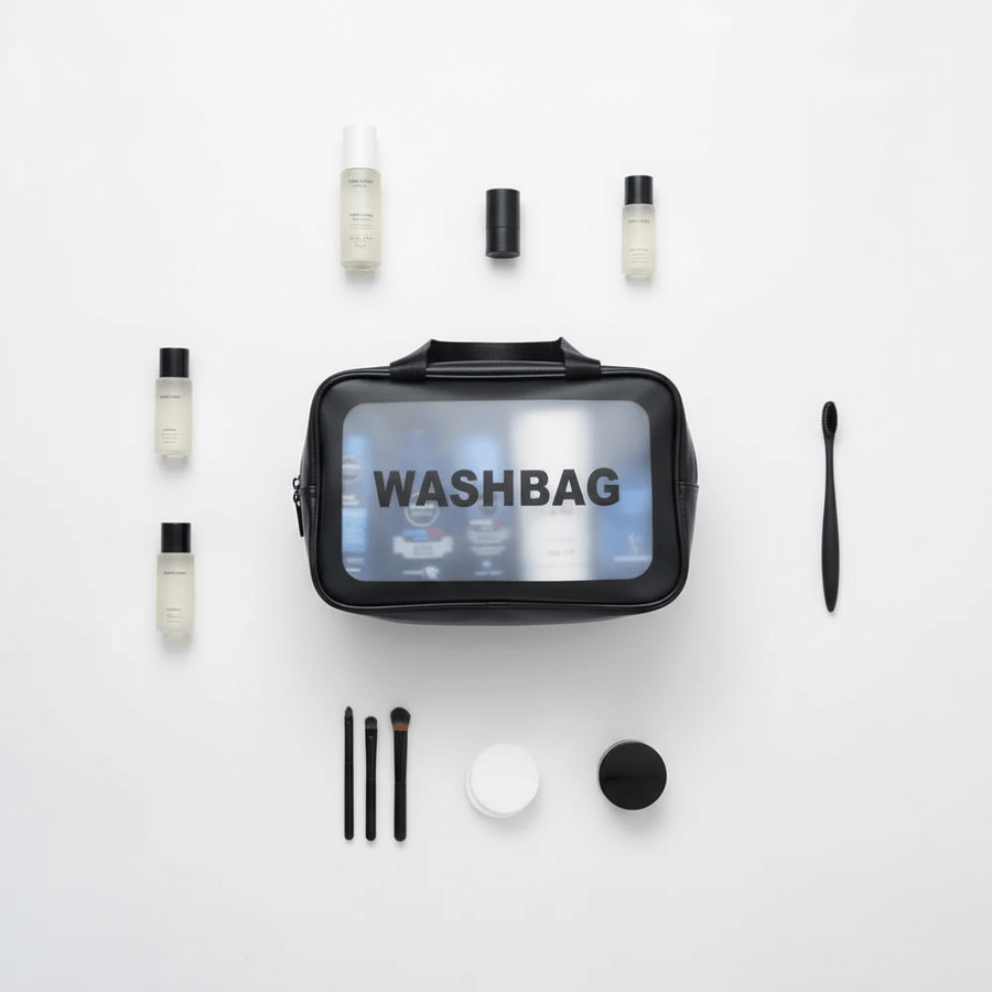 Trousse sec/humide - Flat lay