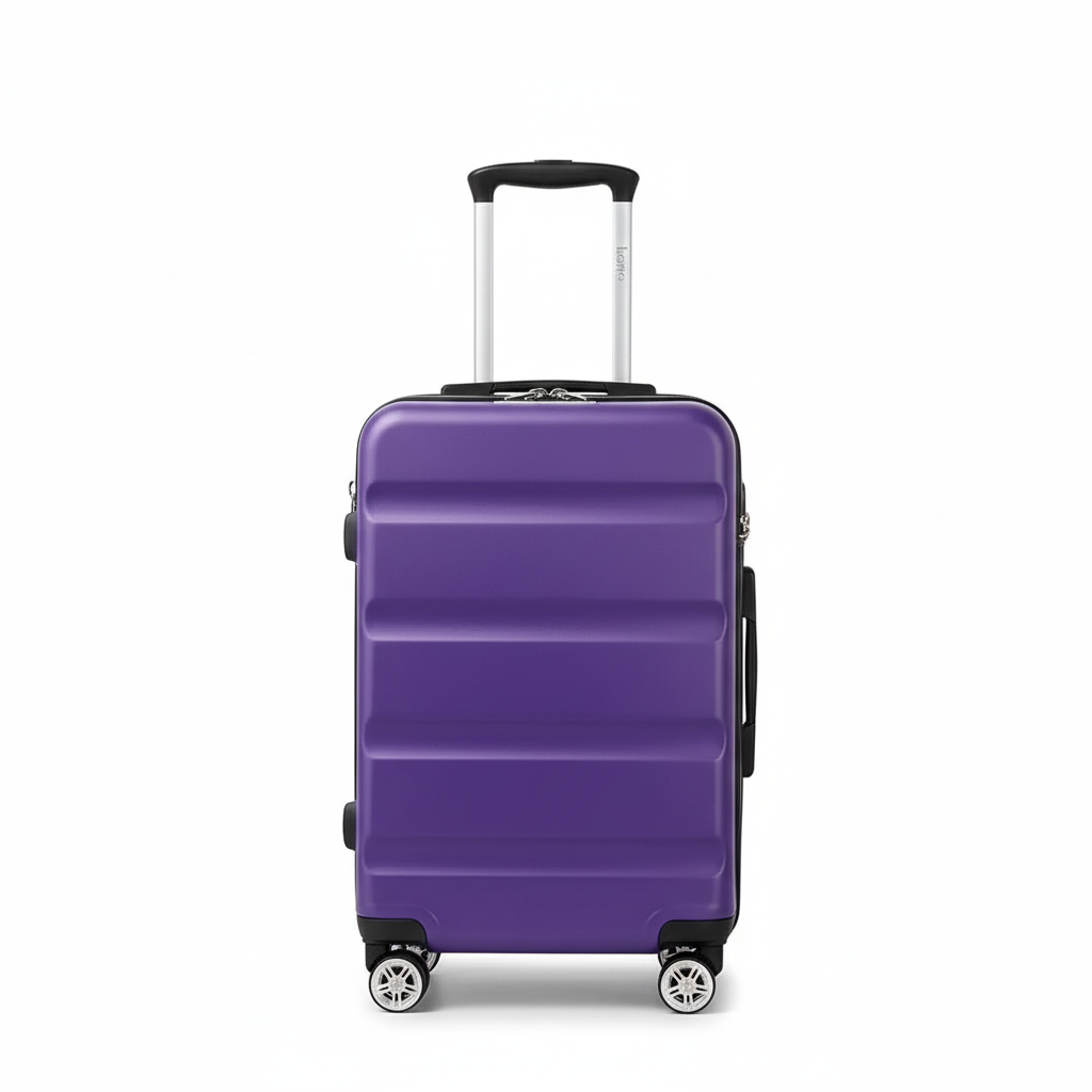 Valise cabine 55cm - Fond blanc