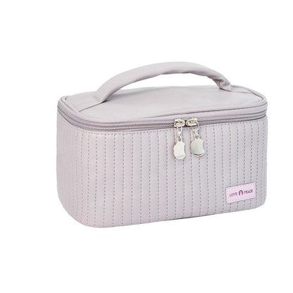Trousse De Toilette Femme Matelassée Voyage Paisible