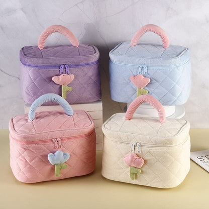 Trousse De Toilette Velours Voyage Paisible