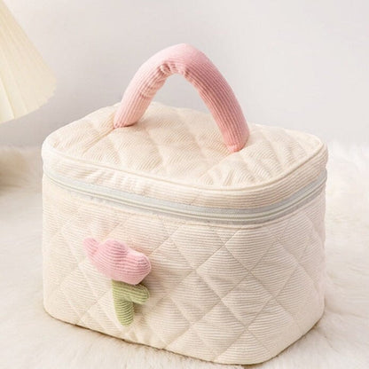 Trousse De Toilette Velours Voyage Paisible