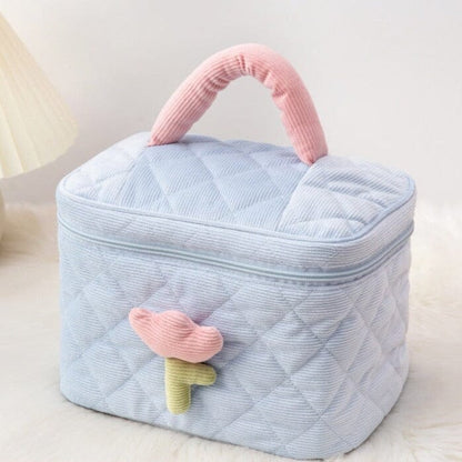 Trousse De Toilette Velours Voyage Paisible
