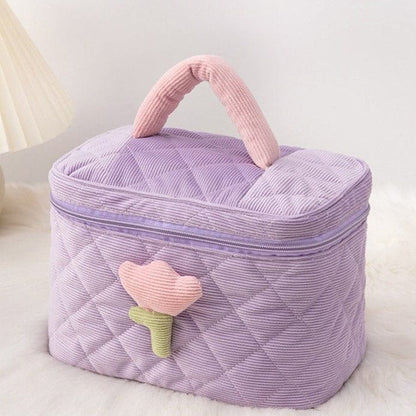 Trousse De Toilette Velours Voyage Paisible