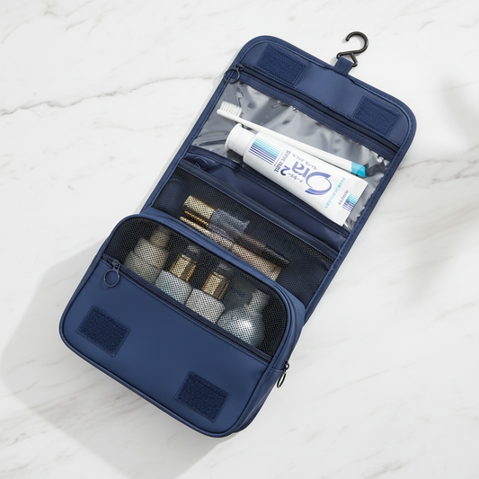 Vue d'ensemble trousse ouverte